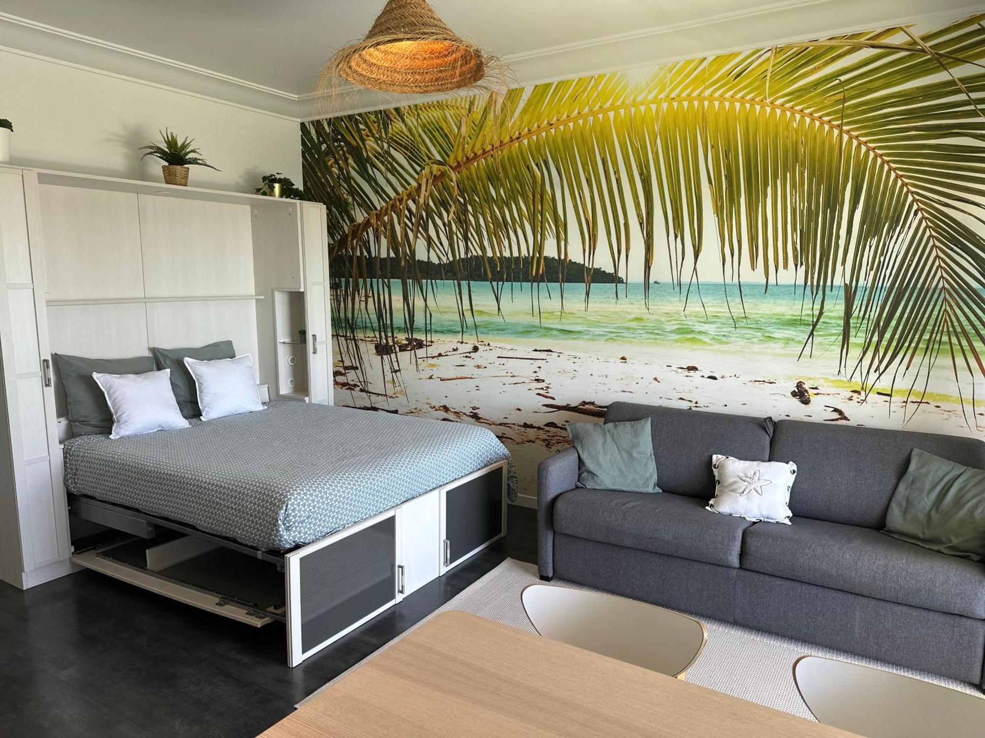 Studio Front De Mer A 10Metres De La Plage Villeneuve-Loubet Dış mekan fotoğraf